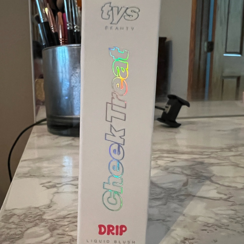 NIB tys Beauty Cheek Treat Liquid Blush - Drip